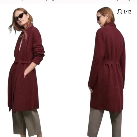 Anthropologie Jackets & Blazers - Anthropologie Moth Mayella Women’s Sweater Coat Size large